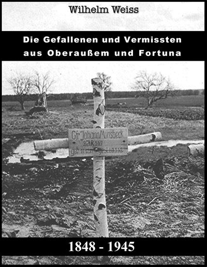 Historische Buchcover und Erinnerungsmaterial zur Gefallenenforschung